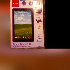 RCA Tablet w/ keyboard case. Brand new in box